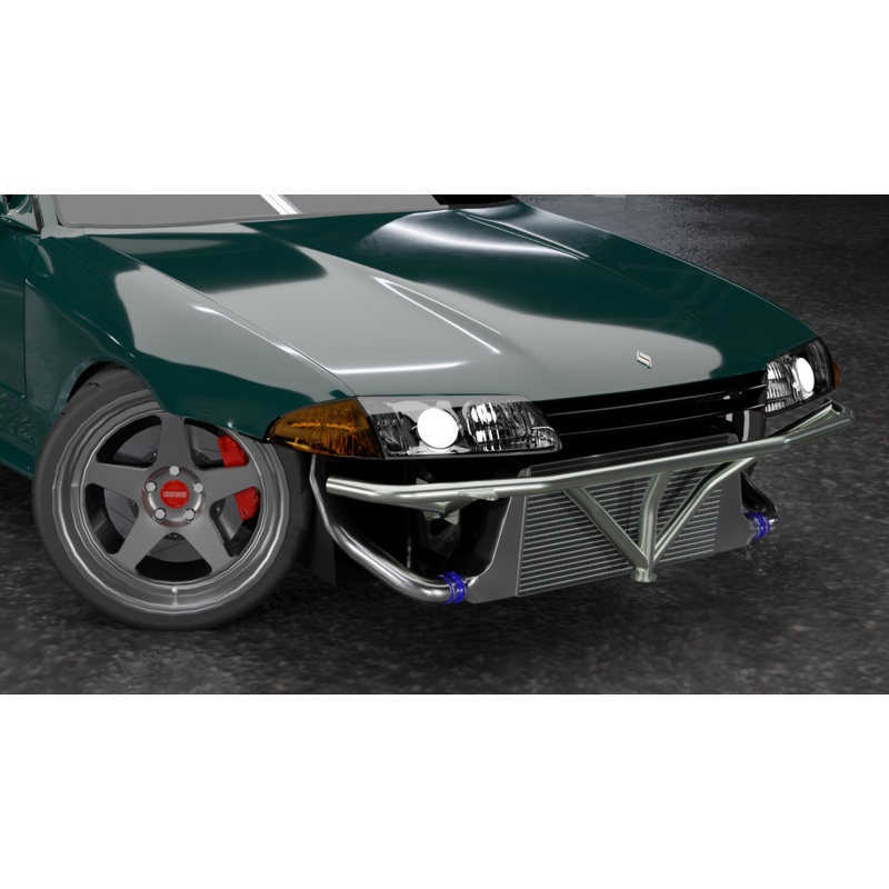 True Focus Fabrication – Nissan R32 Skyline – Front Standard Bash Bar