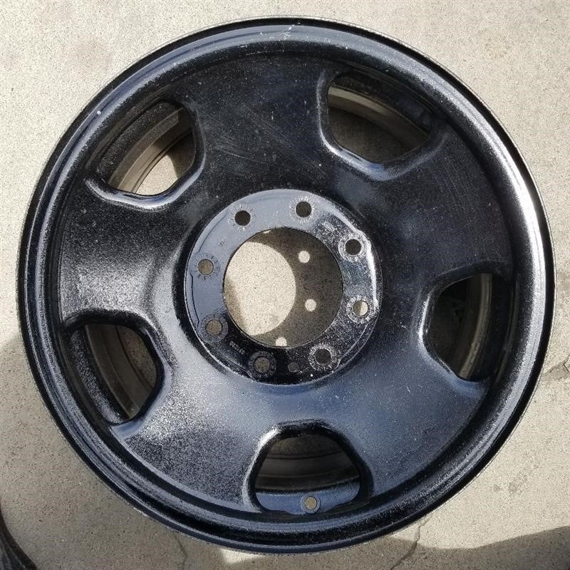 17″ FORD F250SD PICKUP 05-07 17×7.5 SRW 5 spoke steel black Original OEM Wheel Rim