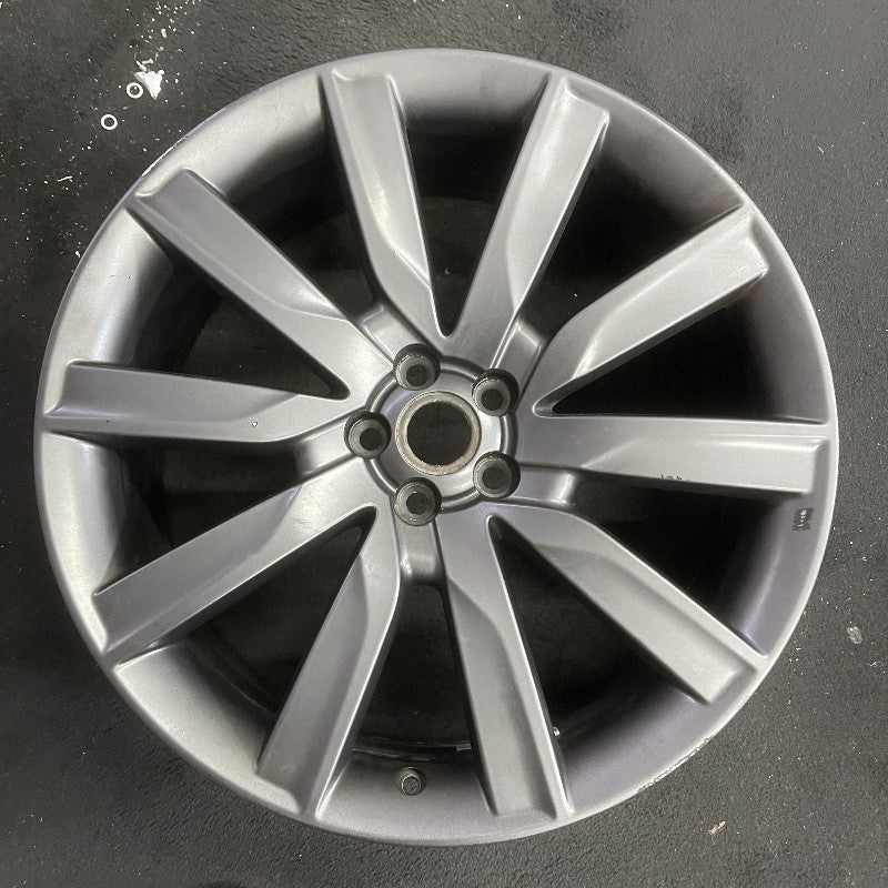 21″ VELAR 18-20 21×8.5 alloy 10 spoke gray Original OEM Wheel Rim