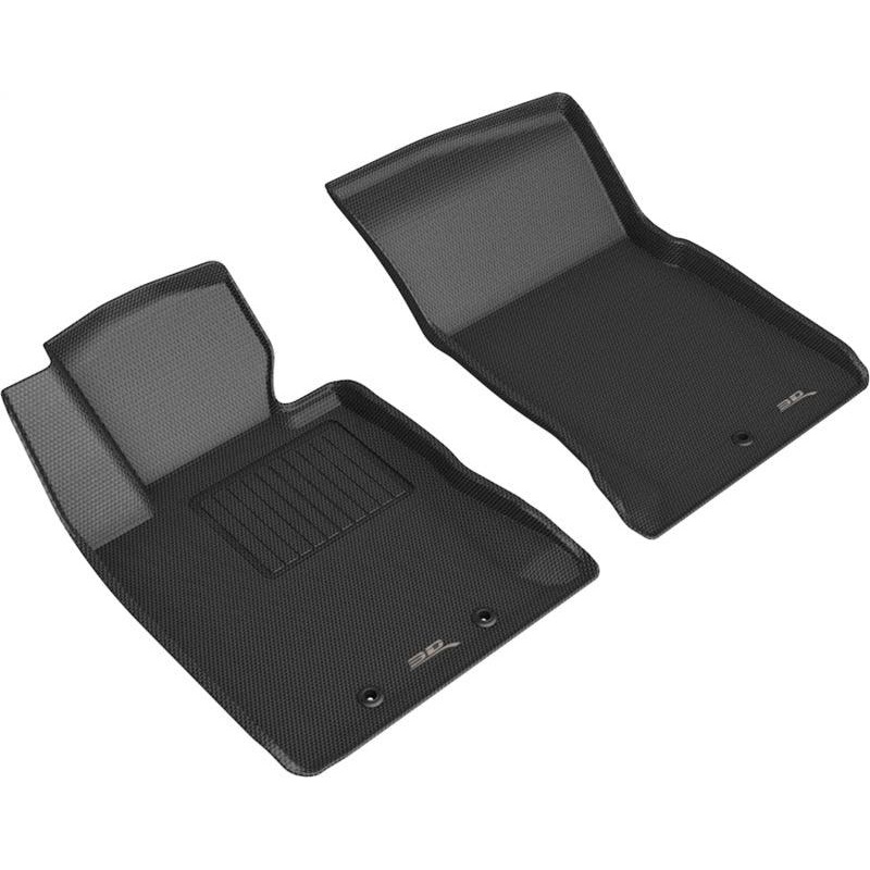 3D MAXpider 2012-2016 Hyundai Genesis Kagu 1st Row Floormat – Black
