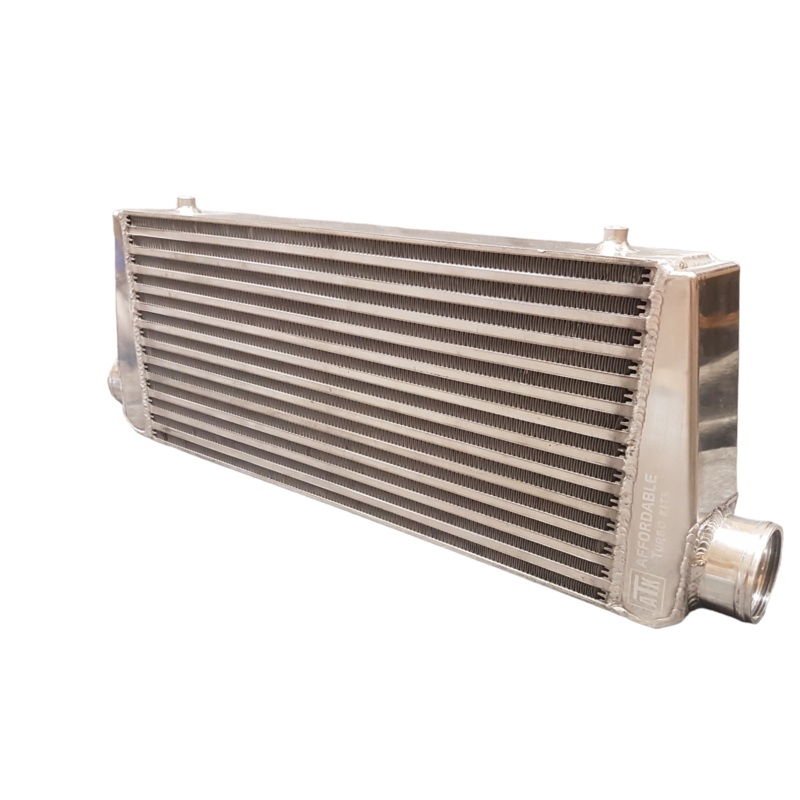 Affordable Turbo Kits ATK Street/Strip S3 Intercooler Side 2.5″ inlet 2.5 inch outlet 3.2″ core (300-600+hp) Bar & Plate Universal Honda Civic Del Sol CRX Prelude Accord Acura Integra