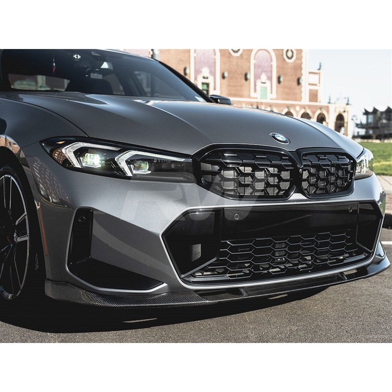 RW Carbon 3D Style Carbon Fiber Front Lip (LCI) – BMW / G20 / 3 Series