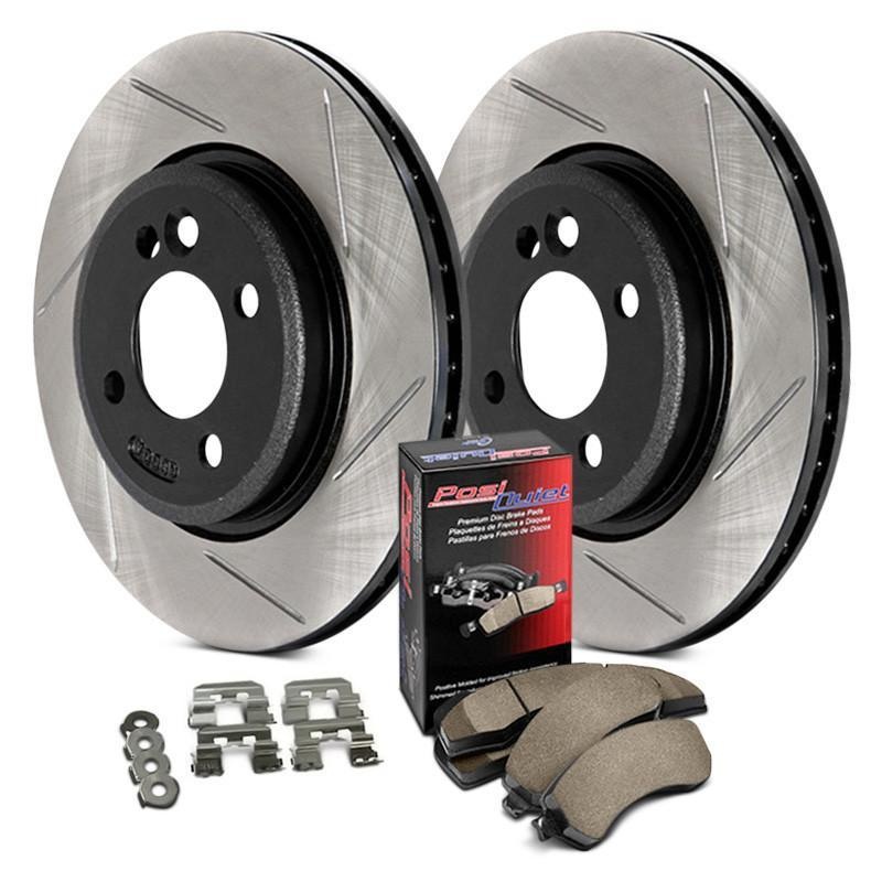 Stoptech Street Kit-Slotted Front | Multiple Subaru Fitments (937.47003)