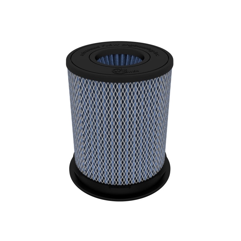 aFe Magnum Flow Pro 5R Air Filter 4in. Flange ID x 6-1/2in. Base x 6-1/2in. Top x 8 in. Height