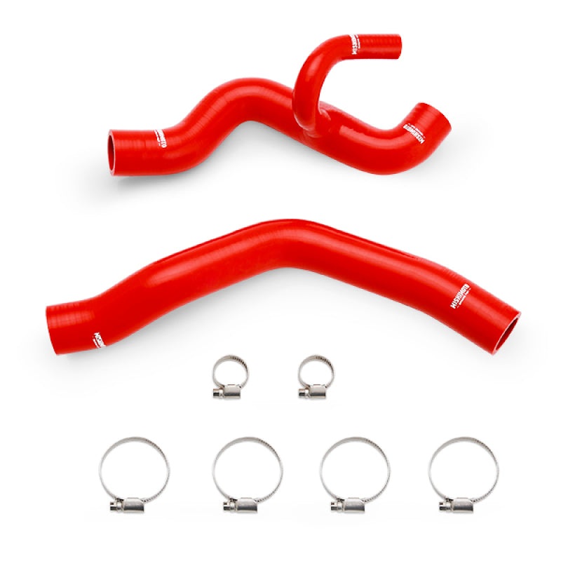 Mishimoto 2016+ Chevrolet Camaro V6 Silicone Radiator Hose Kit (w/o HD Cooling Package) – Red