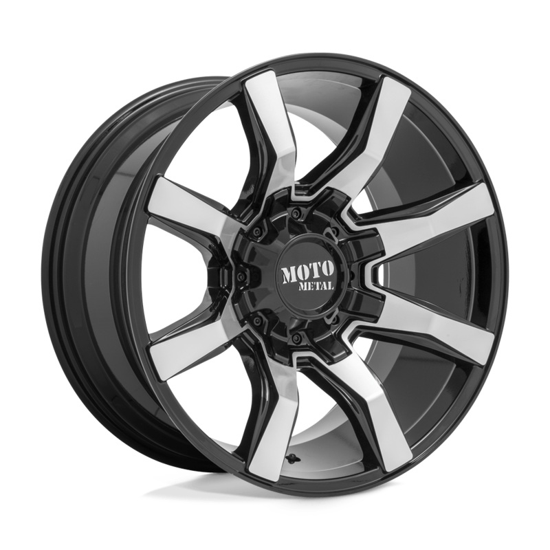 Moto Metal Wheels MO804 Spider 20″ 5×127/5×139.7 Gloss Black Machined