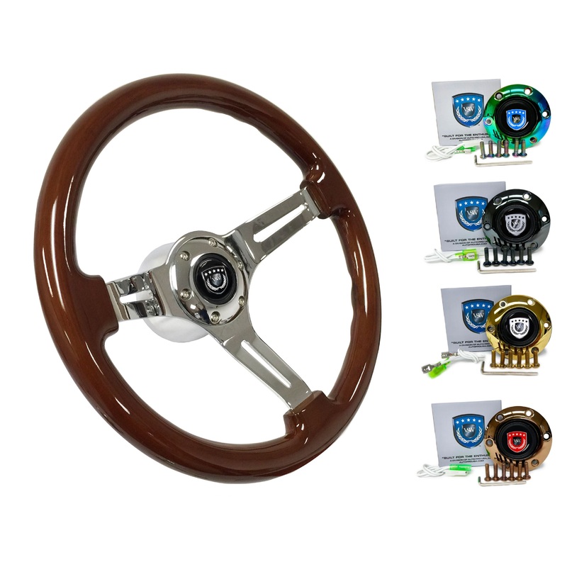 2000-04 Toyota Avalon Steering Wheel Kit | Mahogany Wood | ST3011