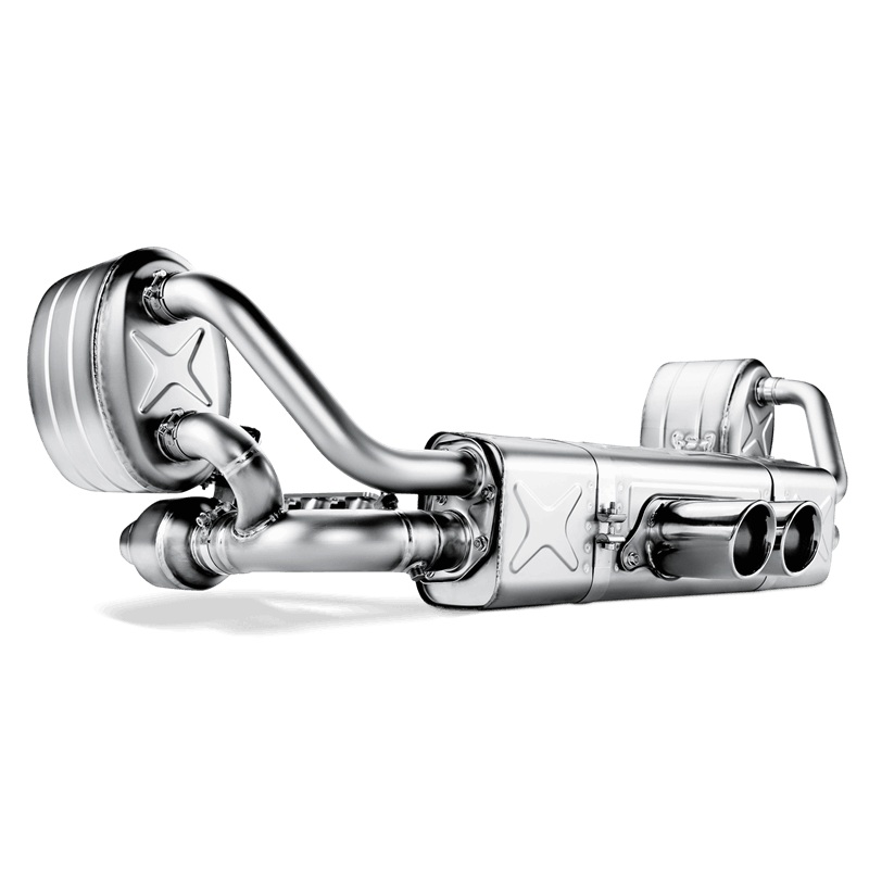 Akrapovic 06-09 Porsche 911 GT3/RS 3.6 Evolution Line w/ Header (Titanium) w/ Titanium Tips