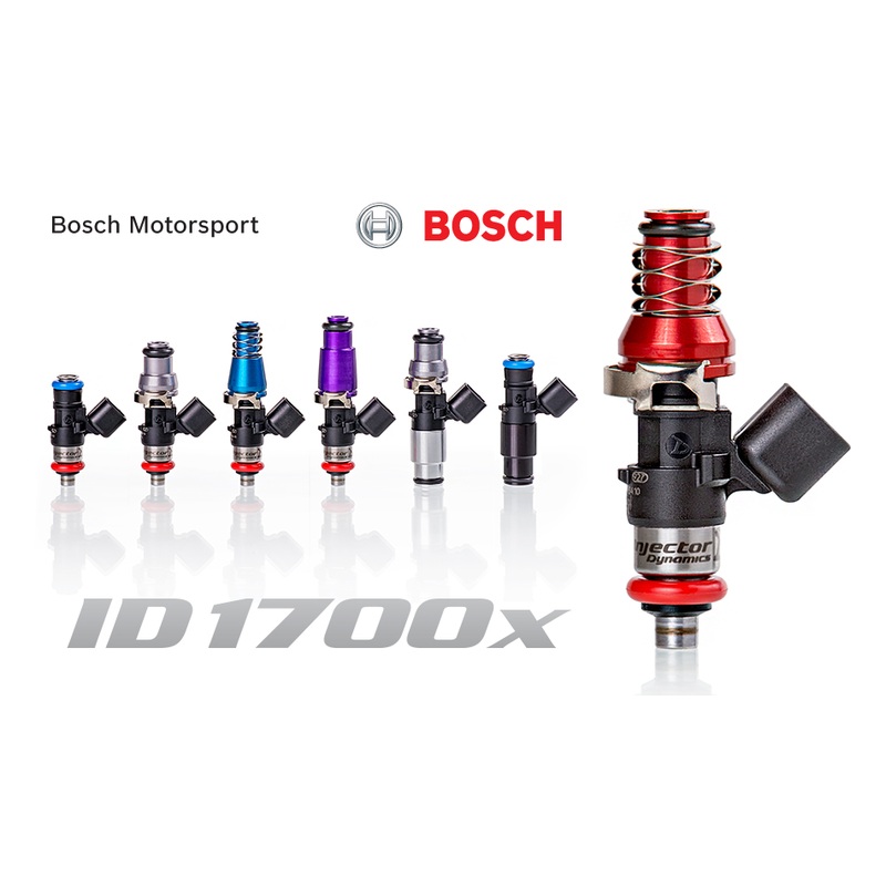 Injector Dynamics ID1700 1700cc Top Feed Injectors Set of 4 |2004-2006 Subaru WRX STI (1700.48.14.11.4)