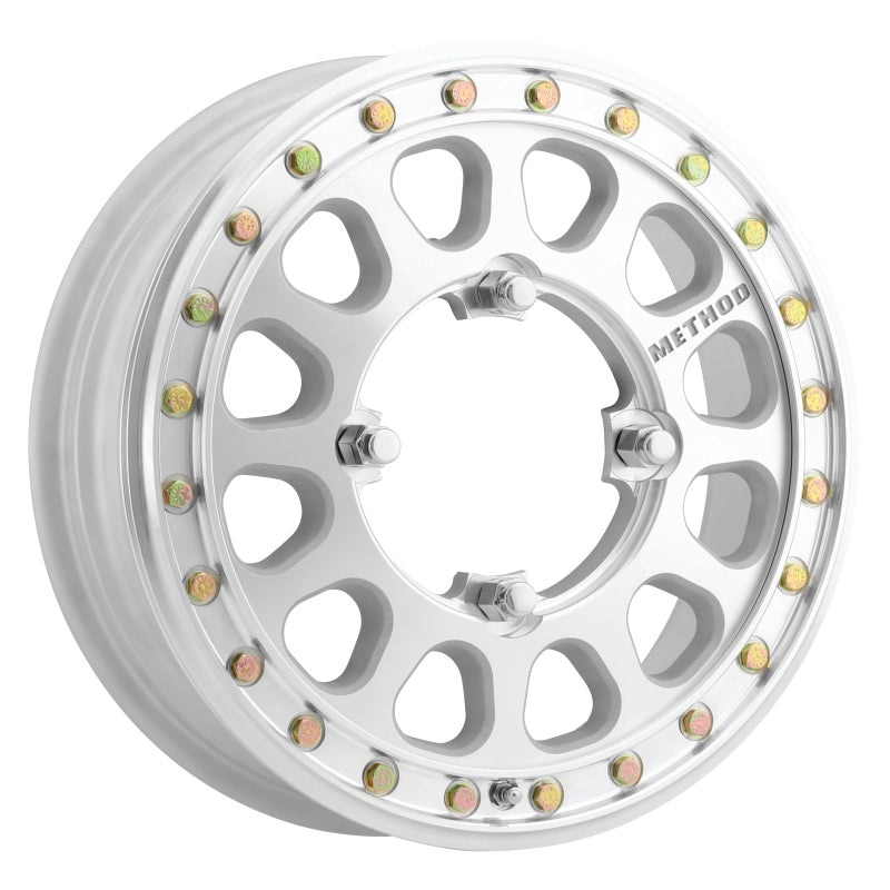 Method MR401-R UTV Beadlock 15×5 / 5+0/43mm Offset / 4×156 / 127mm CB Machined – Raw Wheel