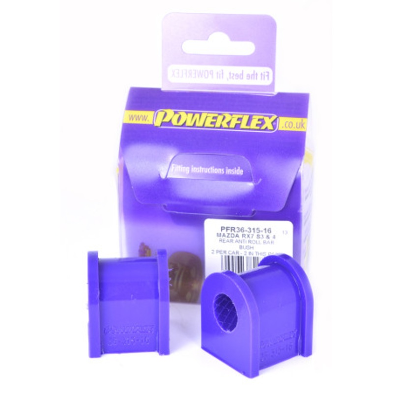 Powerflex Rear Anti Roll Bar Bush 16mm Mazda RX-7 Gen 3 – FD3S (1992-2002)