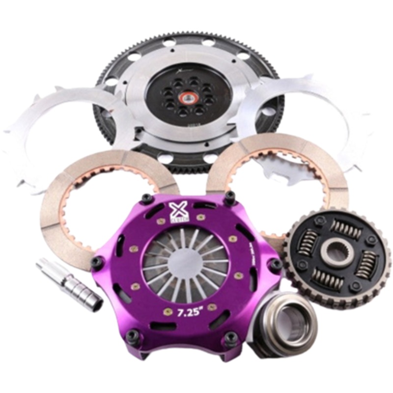XClutch Twin Sprung Ceramic Clutch Kit | 1993-2005 Subaru WRX, 1991-1994 Subaru Legacy, and 2005-2006 Subaru 9-2X (XKSU18520-2B)