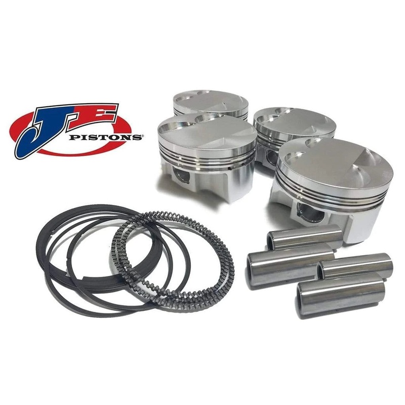 JE Forged Pistons Toyota 3S-GE 3S-GE 3SGE Beams 86.5mm +0.5mm 1.1 cc 12.5:1