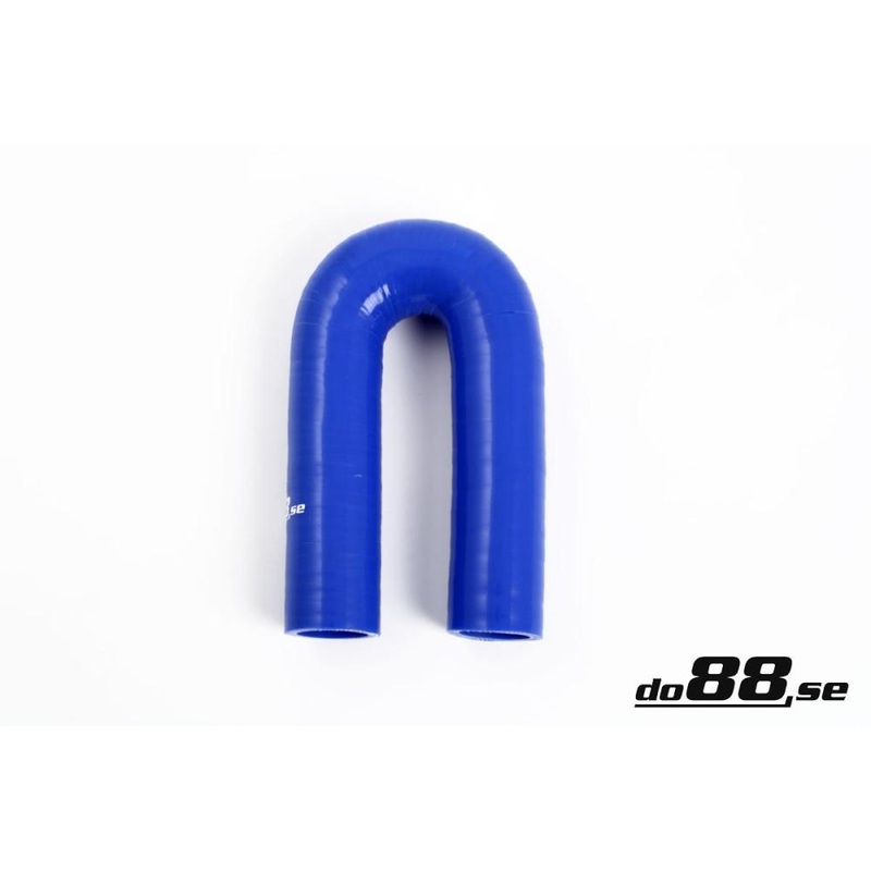 Silicone Hose Blue 180 degree 0,375” (9,5mm)