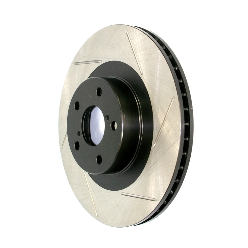 StopTech 14-16 BMW i3 Sport Slotted Front Left Rotor