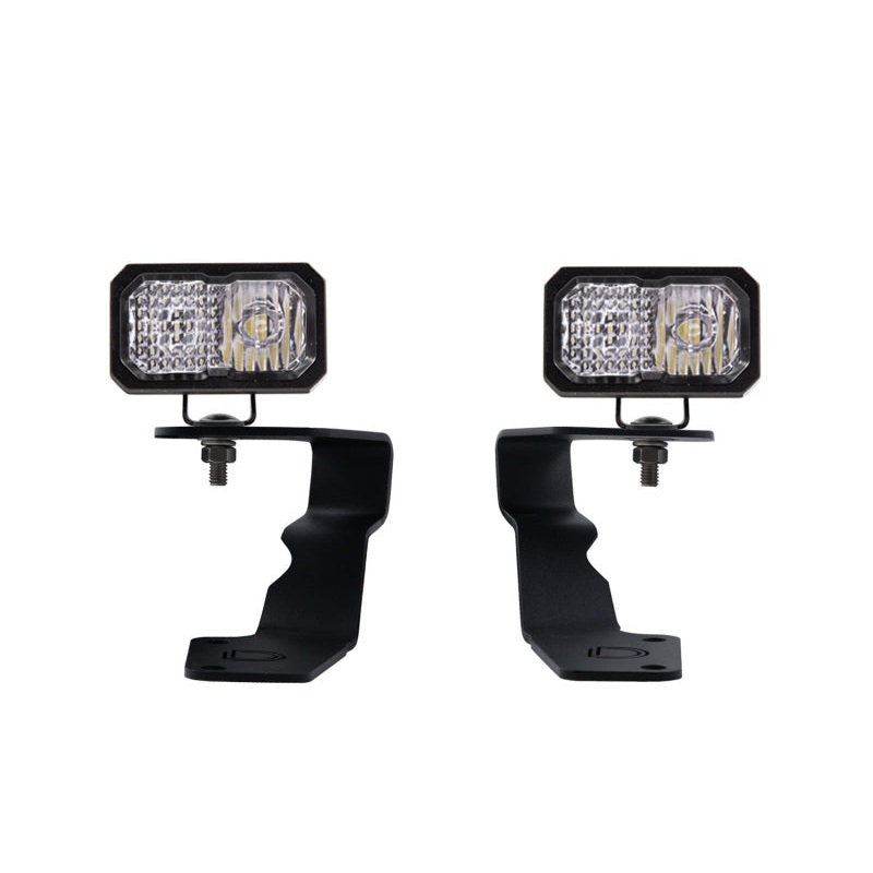 Diode Dynamics 15-21 WRX/STi Pro Stage Series 2in LED Ditch Light Kit – White Combo
