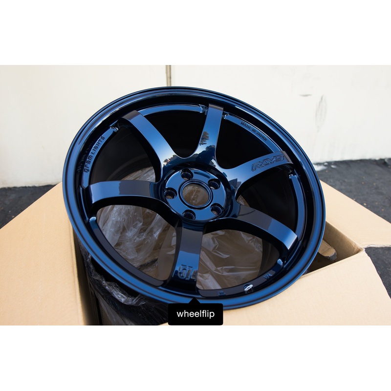 Gram Lights 57DR 19×9.5 +25, 19×10.5 +35 5×112 Eternal Blue Pearl (SET)