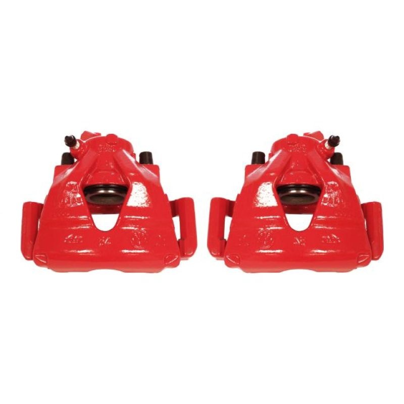 PowerStop Power Stop 99-10 Volkswagen Beetle Front Red Calipers w/Brackets – Pair
