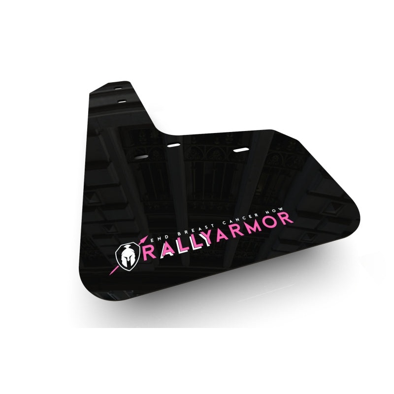 Rally Armor 1993-01 Subaru Impreza Black Mud Flap BCE Pink Logo