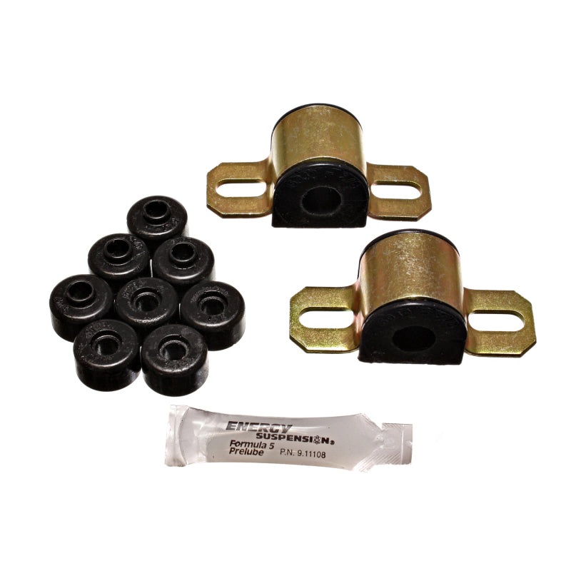 Energy Suspension 95-98 Nissan 240SX (S14) Black 16mm Rear Sway Bar Frame Bushings (Sway bar end lin