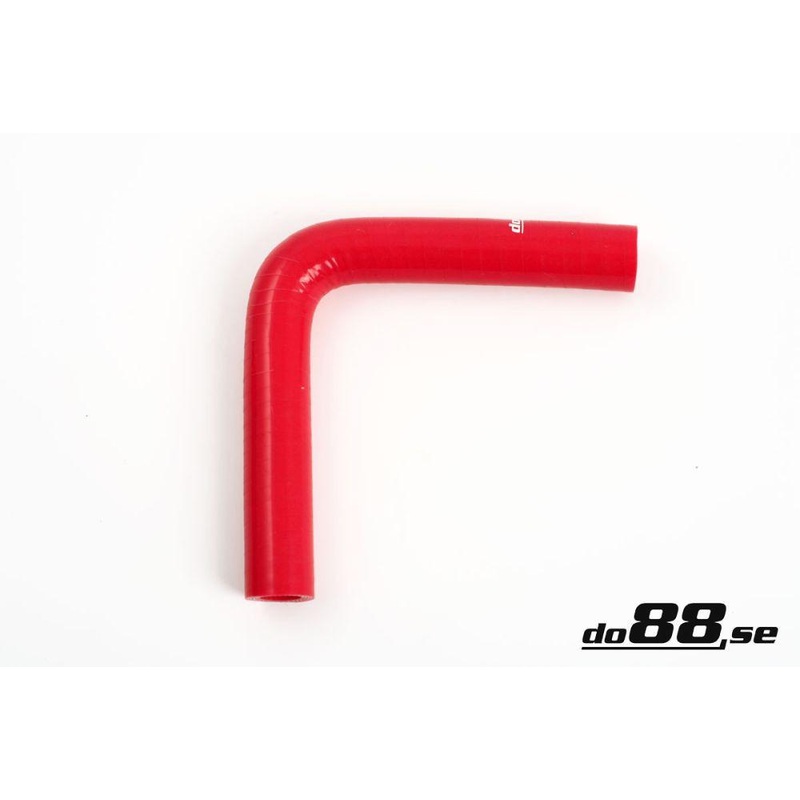 Silicone Hose Red 90 degree 0,75” (19mm)