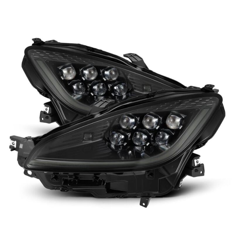 AlphaRex 21-23 Toyota GR86 / Subaru BRZ NOVA-Series LED Projector Headlights – Alpha Black