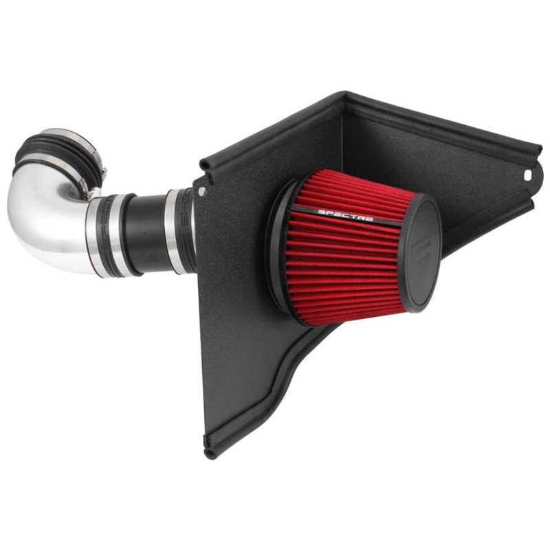 Spectre 08-09 Pontiac G8 V8-6.0/6.2L F/I Air Intake Kit – Polished w/Red Filter