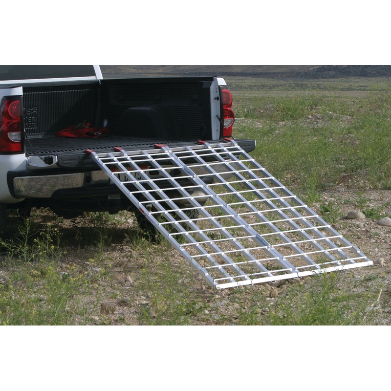 Aluminum Bi-Fold Ramp 1200 Lbs 70″ X 48″ by Open Trail