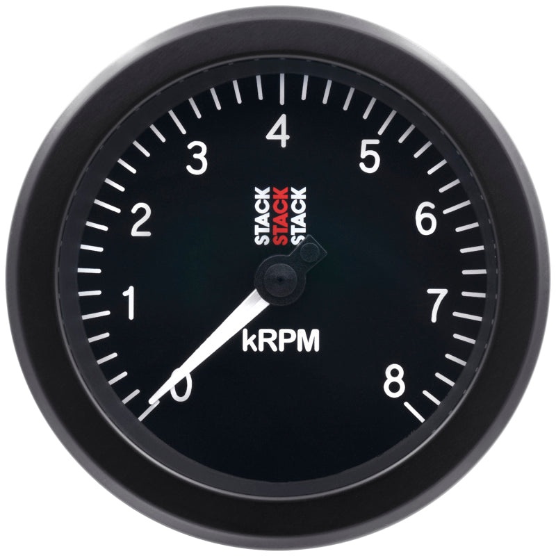 Autometer Stack Sport 88mm 0-8K RPM Tachometer – Black