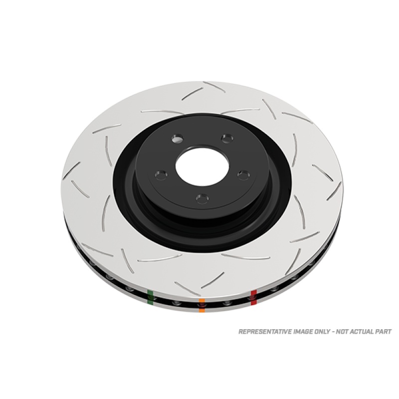 DBA 00-05 Ford Excursion FWD / 99-04 F250 w/ single RW Rear Slotted 4000 Series Rotor