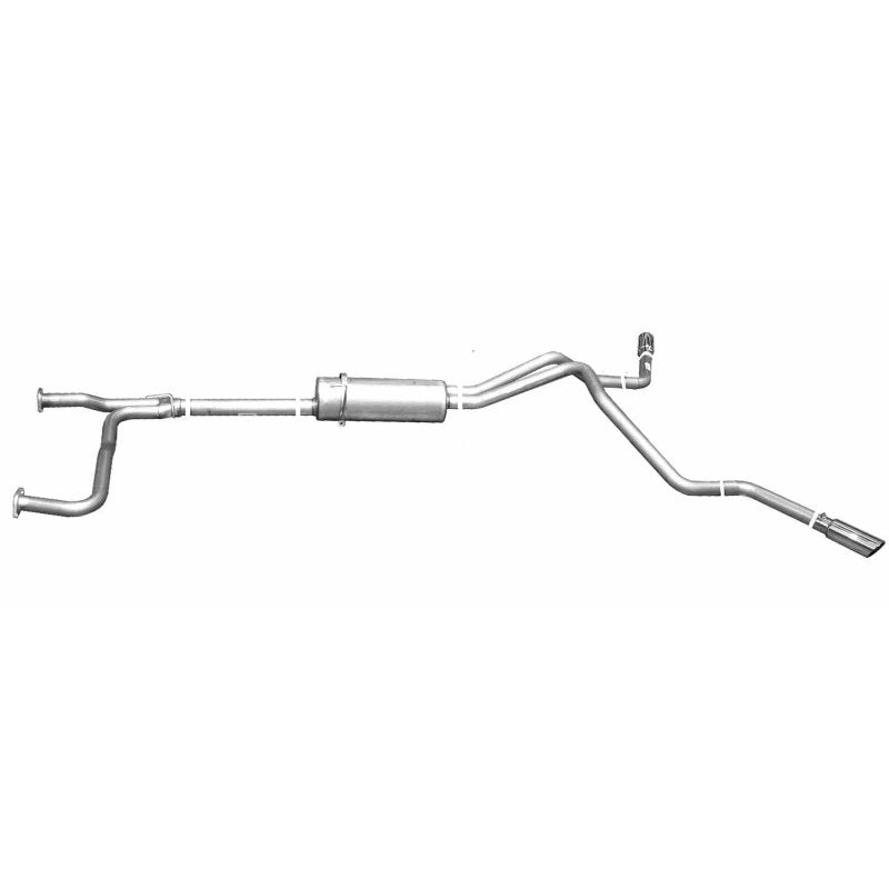 Gibson 04-10 Nissan Titan LE 5.6L 2.5in Cat-Back Dual Extreme Exhaust – Aluminized