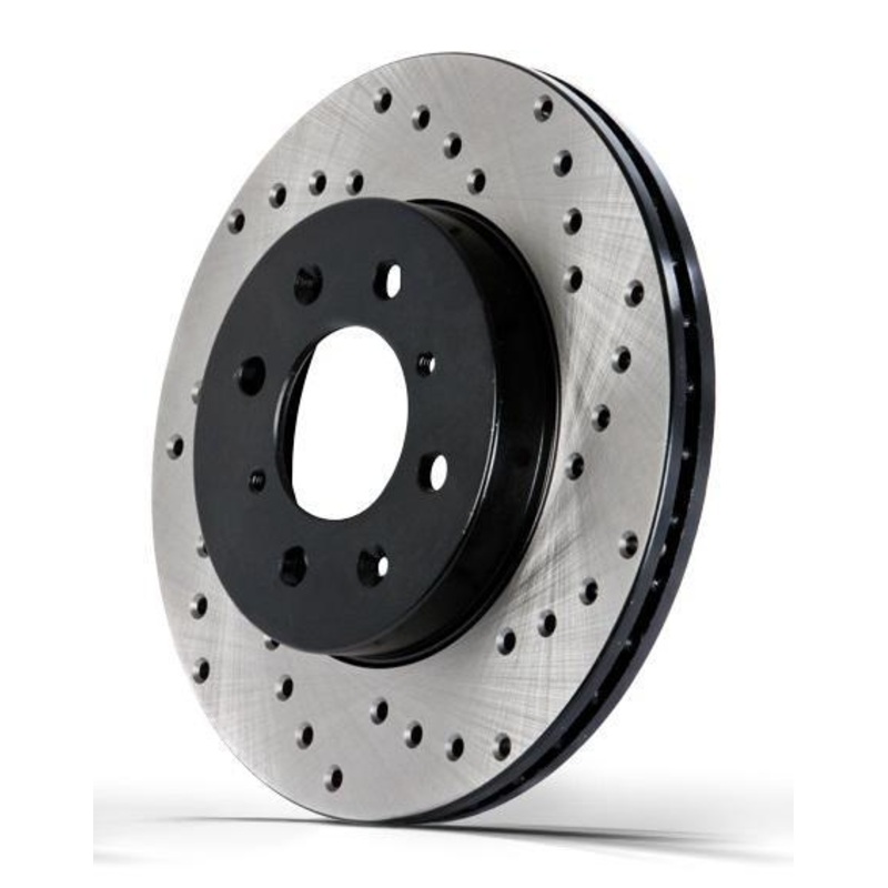 StopTech Drilled Sport Rotor – Rear Left | Multiple Fitments (128.42105L)