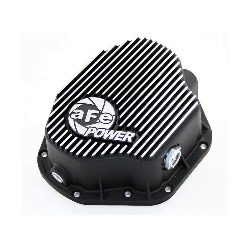 AFE Rear Differential Cover (Machined; Pro Series) 1994-2002 Dodge Diesel Trucks L6-5.9L