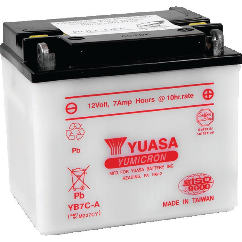 Yuasa YB7C-A Yumicron 12-Volt Battery