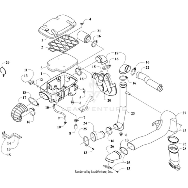 Duct Intake by Arctic Cat