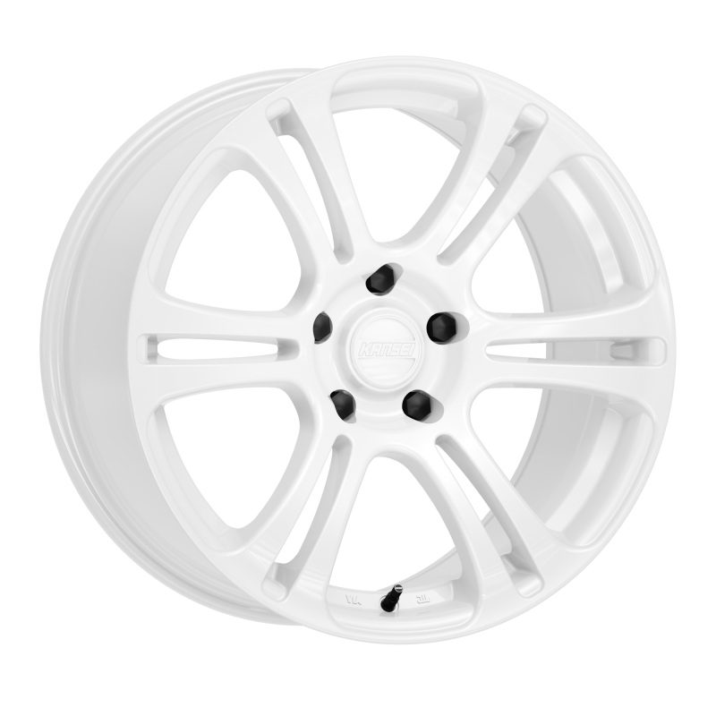 Kansei K16W Neo 18×10.5in / 5×114.3 BP / 12mm Offset / 73.1mm Bore – Gloss White Wheel