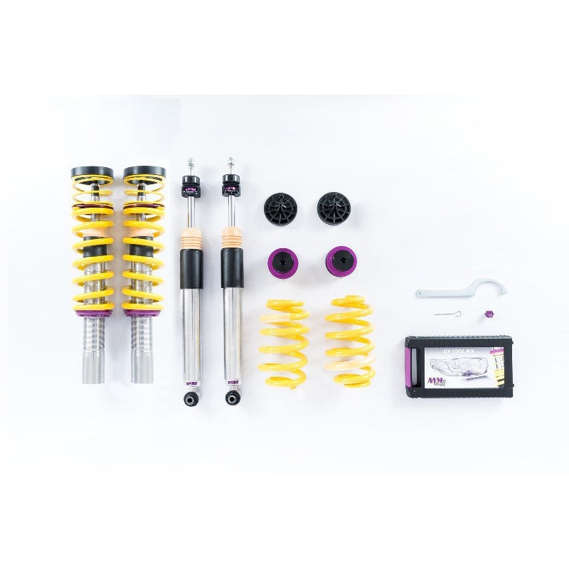 KW Coilover Kit V3 2017+ Audi A4 (B9) Sedan 2wd w/o EDC (50mm)