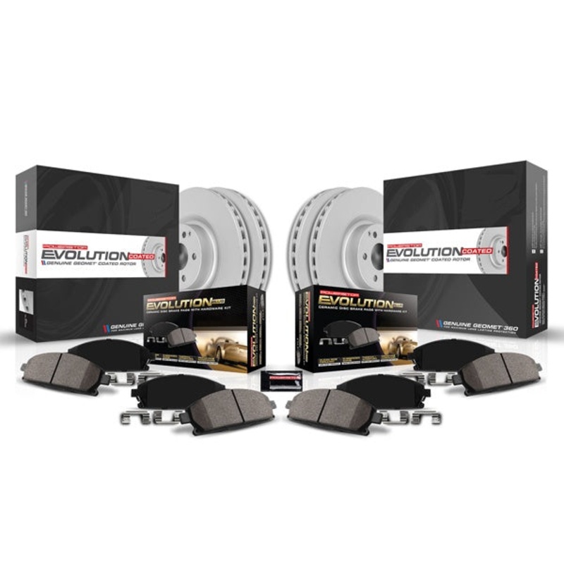 Power Stop 19-21 Forester Front & Rear Z17 Coated Brake Kit | CRK8520