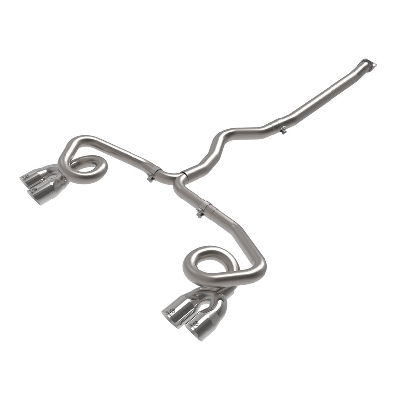 aFe POWER [22-25 WRX] Takeda 304 SS Cat-Back Exhaust w/ Polished Tips | 49-36809-P