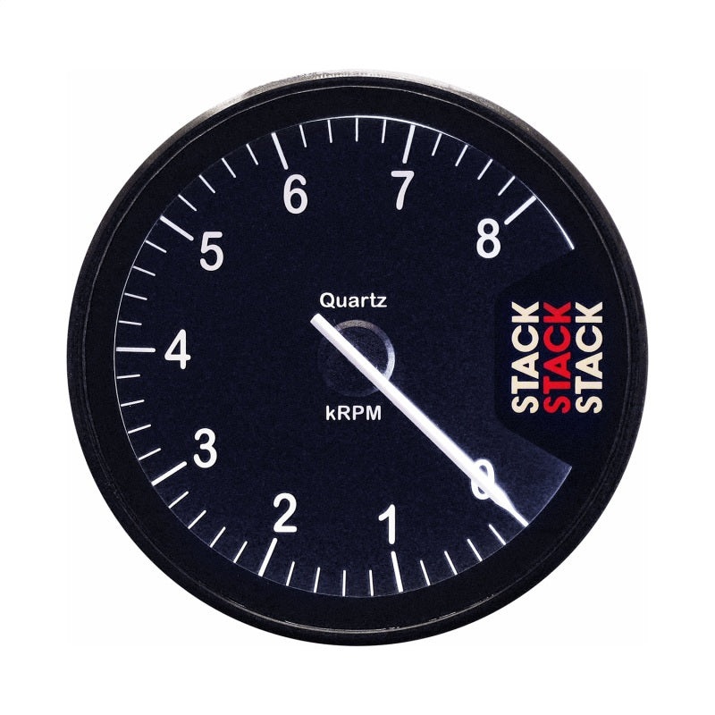 Autometer Stack Clubman Tachometer 80mm 0-8K RPM – Black