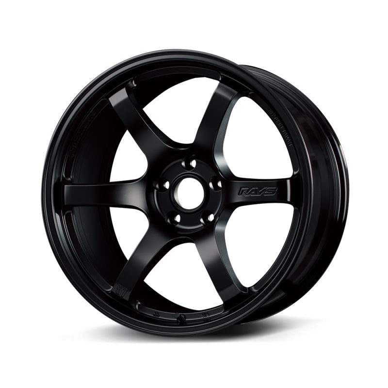 Gram Lights 57DR 19×9.5 +25 5×114.3 Semi Gloss Black (SET)