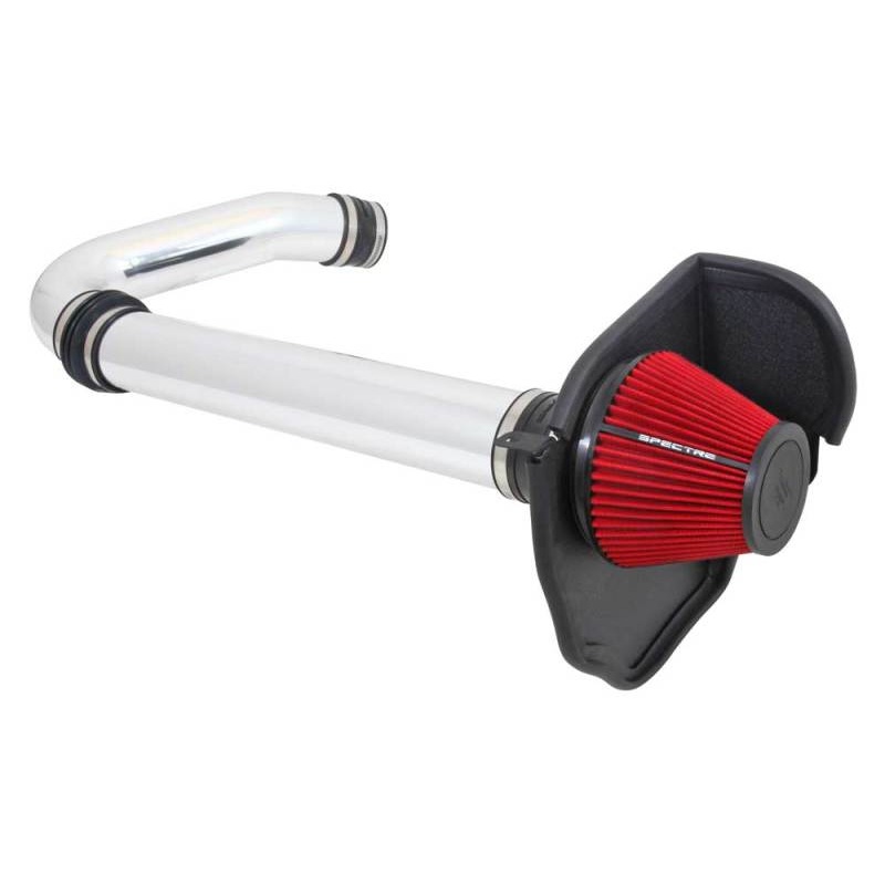 Spectre 11-17 Challenger/Charger 3.6L Air Intake Kit – Polished w/Red Filter