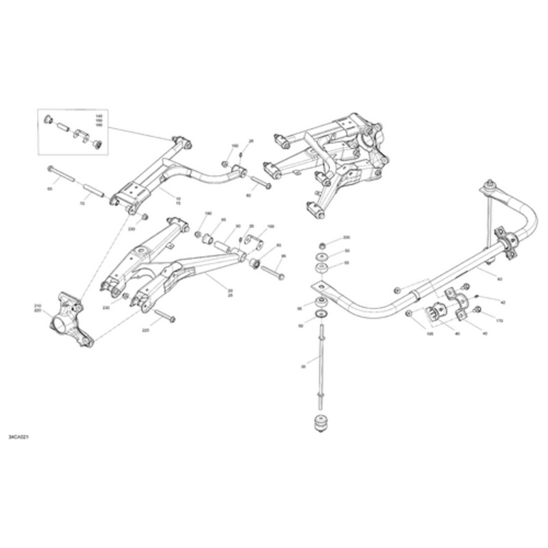 Sway Bar Assy by Can-Am
