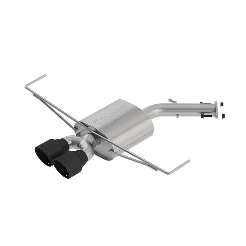 Borla S-Type Axle-Back Exhaust System | 2019 – 2021 Hyundai Veloster 1.6L Turbo (11959CB)