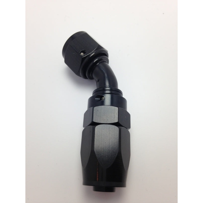 Fragola -8AN Fem x -6AN Hose 60 Degree Reducing Hose End – Black