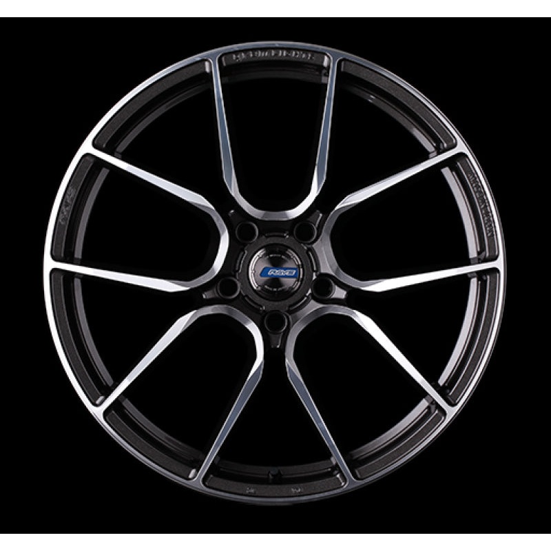 Gram Lights 57ANA 19X8.5 +45 5-120 SUPER DARK GUNMETAL DC MACHINING