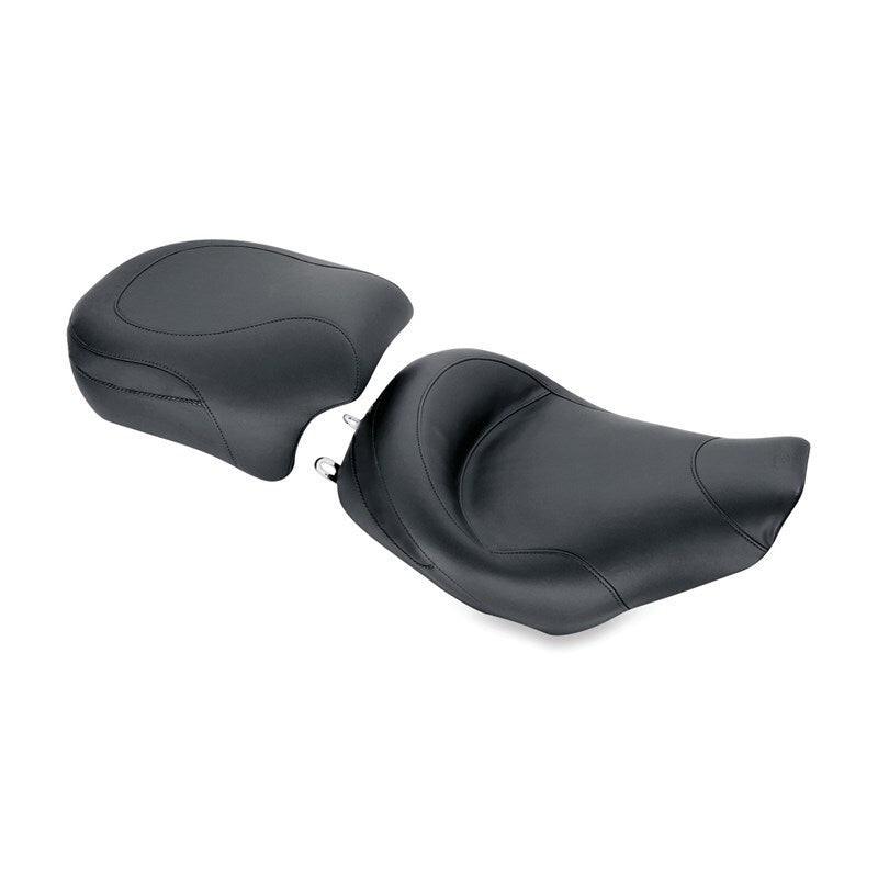 Mustang 97-07 Harley Road King, 06-07 Street Glide, 00-05 Eagle Std Touring Solo Seat – Black