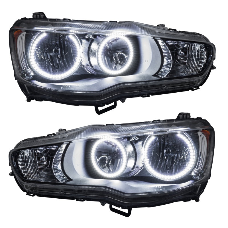 Oracle Pre-Assembled Headlights SMD White Mitsubishi Lancer 2008-2017 | orl7087-001