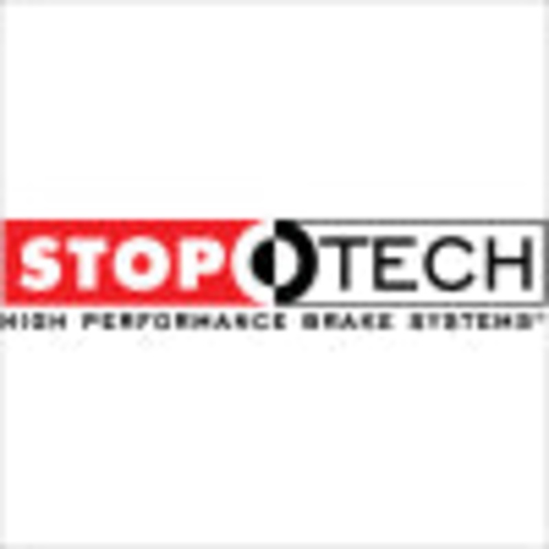 Stoptech 15-18 Audi S3/VW Golf R Front BBK w/Black ST-40 Anodized Caliper Slotted 355×32 2pc Rotor