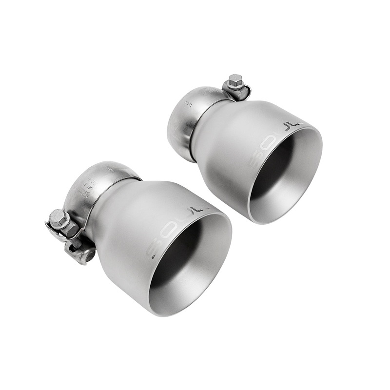 SOUL 2020+ Porsche 718 GT4 / Spyder / GTS 4.0L Bolt On Exhaust Tips – Sig Satin Straight Cut
